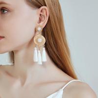 Mode-Fringe-Ohrringe, Zinklegierung, Tragbar & Modeschmuck, keine, verkauft von Paar