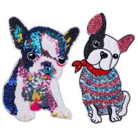 Sewing on Patch, Sequins, Dog, different styles for choice & for woman, more colors for choice, Sold By PC