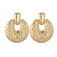 Tibetan Style Drop Earrings, plated, for woman, more colors for choice, nickel, lead & cadmium free, 58mm, Sold By Pair