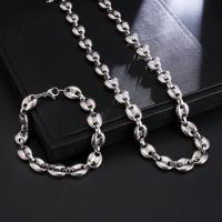 Stainless Steel Jewelry Bracelet 304 Stainless Steel Unisex 200mm Sold By Lot