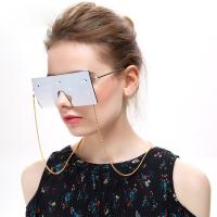 Titanstahl Brillenkette, mit Silikon, plattiert, nachhaltiges & Anti-Skidding & für Frau, keine, 800x23mm, 2SträngeStrang/Tasche, verkauft von Tasche