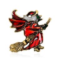 Zinc Alloy Brooches plated for woman red Sold By PC
