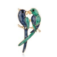 Zinc Alloy Brooches fashion jewelry green Sold By PC