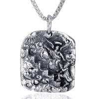Titanium Steel Pendants Stainless Steel fashion jewelry silver color Sold By PC
