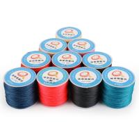 Polyester Cord, DIY & different styles for choice, more colors for choice, 0.6*49*50mm, Length:70 m, Sold By Spool