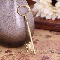 Cink ötvözet Key Medálok, DIY, antik bronz színű, 80X23MM, 100PC-k/Bag, Által értékesített Bag