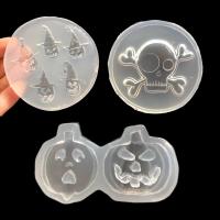 DIY Epoxy Mold Set, Silicone, plated, durable & Halloween Jewelry Gift & different styles for choice, more colors for choice, Sold By PC