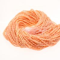 Natural Coral Beads Rice polished DIY pink 3*6mm Sold By Strand