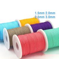 Fahion Cord Jewelry, Polyamide, plated, hardwearing & fashion jewelry & DIY, more colors for choice, Sold By Spool