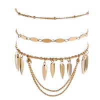Zinc Alloy Bracelet Set bracelet plated three pieces & fashion jewelry & for woman nickel lead & cadmium free Sold By Set