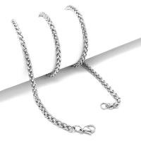 Stainless Steel Necklace Chain plated fashion jewelry & for man Sold By Strand