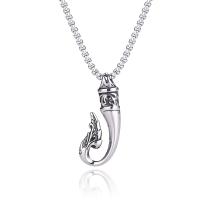 Stainless Steel smycken halsband, 316L rostfritt stål, plated, mode smycken & Unisex, silver, Säljs av PC