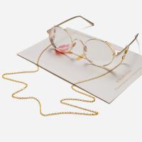 Messing Brillenkette, plattiert, Modeschmuck & für Frau, keine, frei von Nickel, Blei & Kadmium, Länge:29.5 ZollInch, verkauft von PC