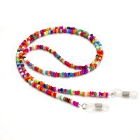 Acrylic Glasses Chain, plated, anti-skidding & fashion jewelry & for woman, 700mm, Length:27.55 Inch, Sold By PC