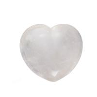 Clear Quartz Craft Decoration Heart plated & for woman Sold By PC