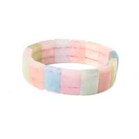Gemstone Bracelets Morganite Donut fashion jewelry & for woman multi-colored 13*18mm Sold By Strand