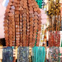 Mischedelstein Perlen, Edelstein, Herz, poliert, DIY & verschiedene Stile für Wahl, keine, 10*10*5mm, 40PCs/Strang, verkauft von Strang