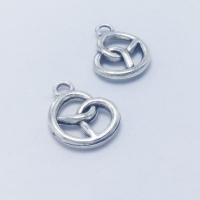 Tibetan Style Pendants, antique silver color plated, DIY, nickel, lead & cadmium free, 18x12x2.20mm, 100PCs/Bag, Sold By Bag
