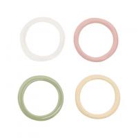 Akryl fingerring, mode smycken & för kvinna, fler färger för val, 17mm, Storlek:6.5, Säljs av PC