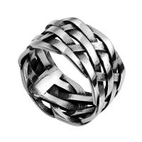 Stainless Steel Finger Ring Titanium Steel plated & for man Sold By PC