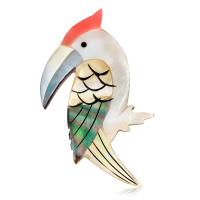 Zinc Alloy Brooches with Abalone Shell plated for woman multi-colored nickel lead & cadmium free Sold By PC