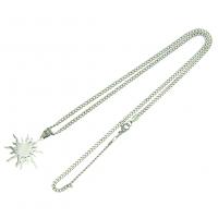 Stainless Steel smycken halsband, Titan Stål, med ROSTFRITT STÅL, mode smycken, silver, Säljs av Strand