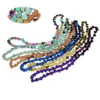 Ikke-magnetiske Hæmatit perler, Heart, forgyldt, du kan DIY & forskellige stilarter for valg, flere farver til valg, Solgt af Strand
