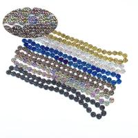 Perles hématites amagnétiques, Hématite, Rond, Placage, DIY & styles différents pour le choix, plus de couleurs à choisir, 10mm, Vendu par brin