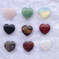 Agate Craft Decoration, Heart, plated, fashion jewelry & for woman, more colors for choice, 25x25x12mm, Sold By PC