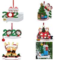 plástico PVC colgante, 6 piezas & Diseño de Navidad & Bricolaje & diferentes estilos para la opción, más colores para la opción, Vendido por Set