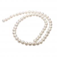 Cultured Potato Freshwater Pearl Beads, natural, different styles for choice, 6-7mm, Hole:Approx 0.8mm, Sold Per Approx 15 Inch, Approx 15.7 Inch Strand