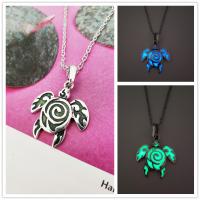 Luminated Necklace, Tibetan Style, plated, fashion jewelry, more colors for choice, 35mmX32mm, Sold Per 60 cm Strand