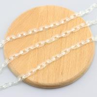 Acrylic Chain, plated, durable & DIY, 8x13mm, Sold By m