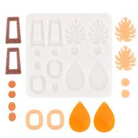 DIY Epoxidové formy Set, Silikon, á, Udržitelné & různé styly pro výběr, více barev na výběr, Prodáno By PC