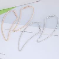 Zinc Alloy Hoop Earring plated for woman nickel lead & cadmium free Sold By Pair