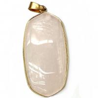 Gemstone Pendants Jewelry Glass Gemstone plated fashion jewelry & for woman Sold By PC