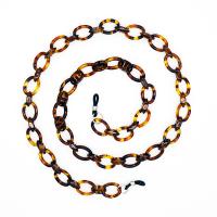 Acrylic Glasses Chain, plated, durable & anti-skidding & for woman, 700mm, Sold Per 27.55 Inch Strand