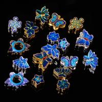 Cloisonne Beads Zinc Alloy plated DIY & for woman Approx 2mmmm Sold By Bag