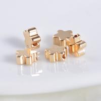 Brass Spacer Beads gold color plated durable & DIY nickel lead & cadmium free Sold By Bag