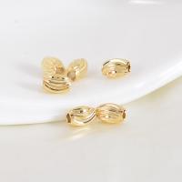 Brass Jewelry Beads gold color plated durable & DIY nickel lead & cadmium free Approx 2mm Sold By Bag