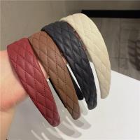 Hair Bands PU Leather durable & for woman 32mm Inner Approx 155mm Sold By PC