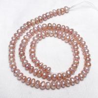 Cultured Potato Freshwater Pearl Beads, natural, purple, 5-6mm, Hole:Approx 0.8mm, Sold Per Approx 15 Inch Strand