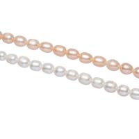 Cultured Potato Freshwater Pearl Beads, natural, different styles for choice, 7-8mm, Hole:Approx 0.8mm, Sold By Strand