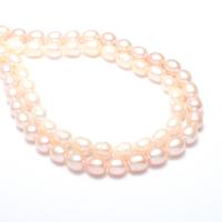 Cultured Rice Freshwater Pearl Beads, purple, Grade A, 8-9mm, Hole:Approx 0.8mm, Sold Per 14.3 Inch Strand