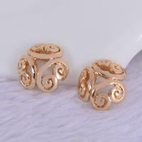 Brass Bead Cap, gold color plated, DIY & different size for choice, nickel, lead & cadmium free, 50PCs/Bag, Sold By Bag