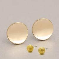 Stainless Steel Stud Earrings Metal Alloy plated fashion jewelry & for woman Sold By Pair