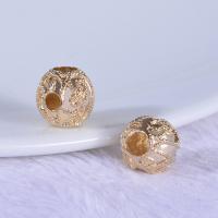 3 Holes Guru Beads, Brass, gold color plated, DIY, nickel, lead & cadmium free, 10x10x4mm, Hole:Approx 3mm, 10PCs/Bag, Sold By Bag