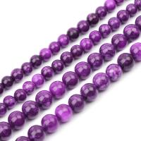Gemstone Jewelry Beads, Sugilite, Round, polished, DIY & different size for choice, purple, Sold By Strand