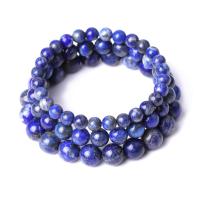 Natural Lapis Lazuli Bracelets, plated, fashion jewelry & different size for choice & for woman, more colors for choice, Sold By Strand