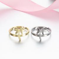 Stainless Steel Finger Ring, plated, fashion jewelry & for woman, more colors for choice, 5x5x5cm, Sold By PC